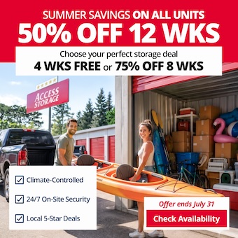 Access Storage - Winnipeg St. Boniface Promotion