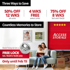 Access Storage - Winnipeg St. Boniface Promotion